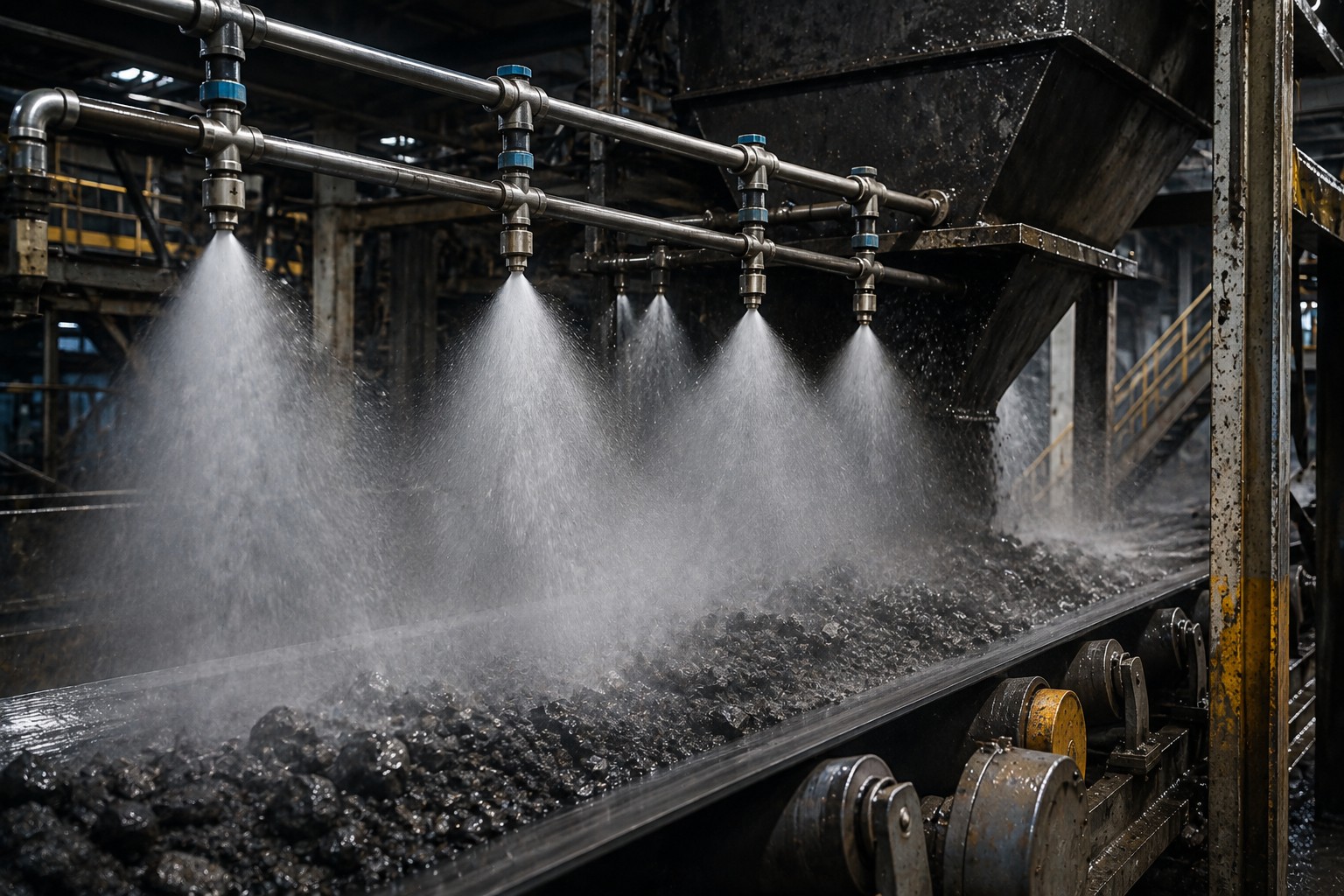 High Pressure Dust Suppression