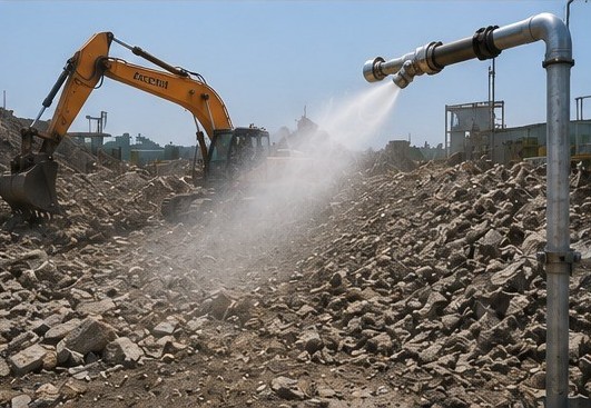 Single Fluid Dust Suppression